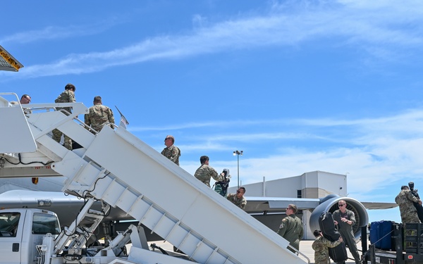 155th Air Refueling Wing deployers return