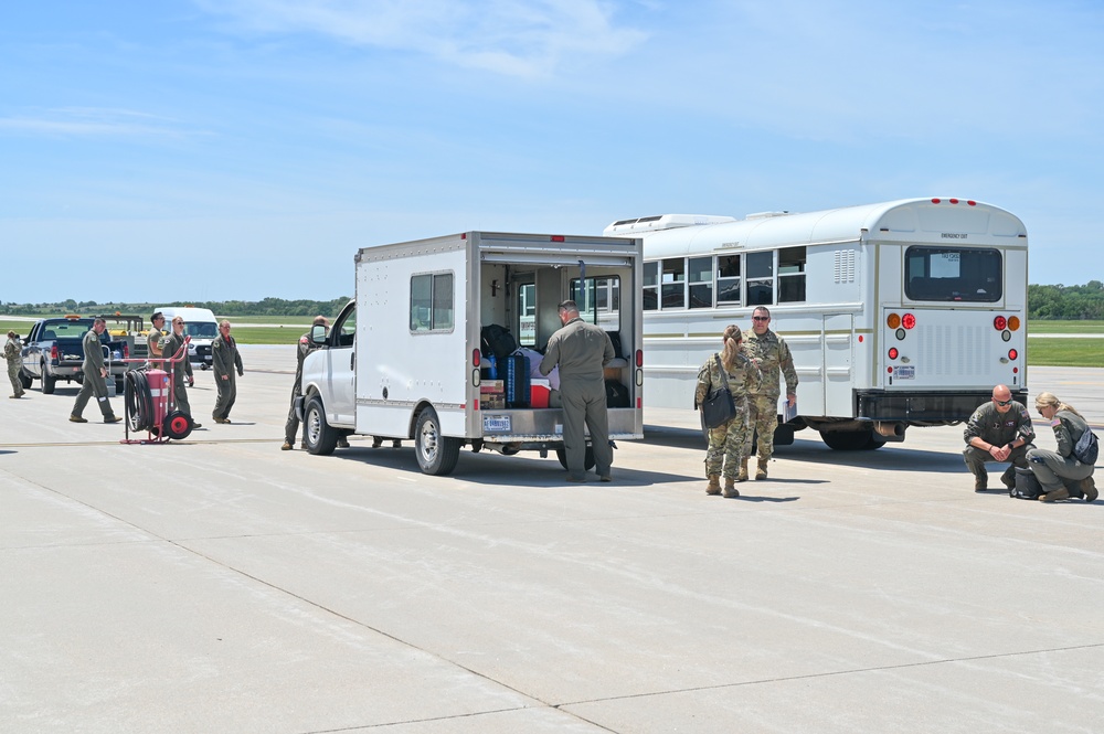 155th Air Refueling Wing deployers return