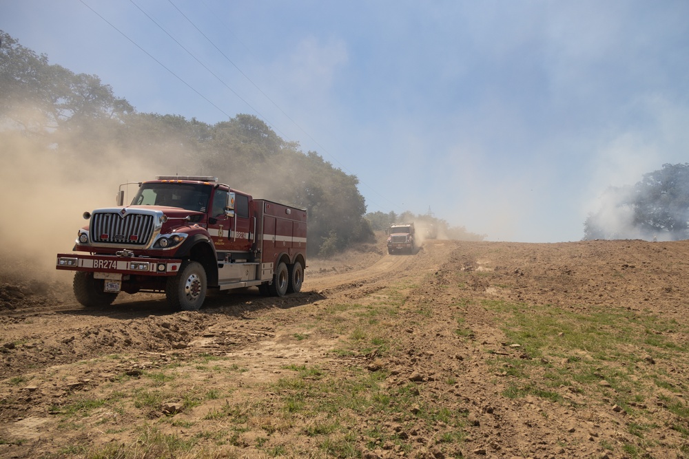 Camp Pendleton Fire Department prepares for fire season