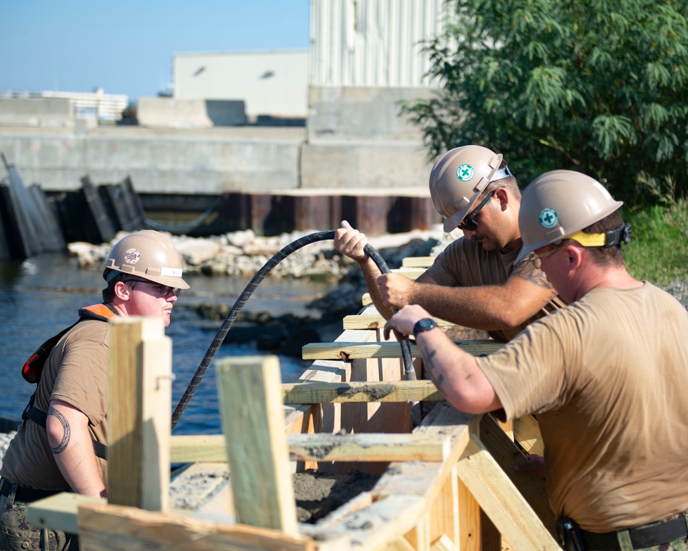 NMCB 133 Conducts Homeport Operations