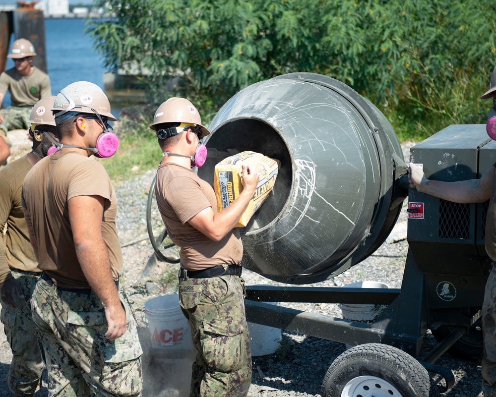 NMCB 133 Conducts Homeport Operations