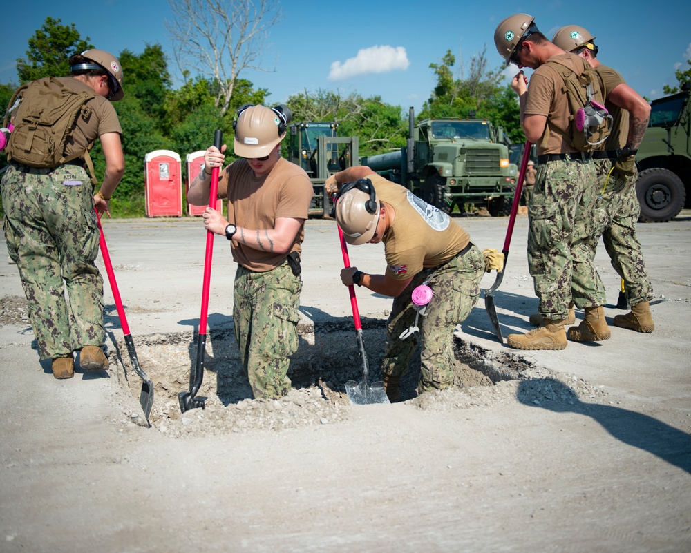 NMCB 133 Conducts Homeport Operations