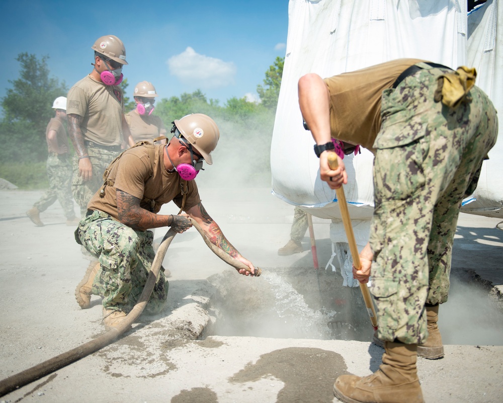 NMCB 133 Conducts Homeport Operations