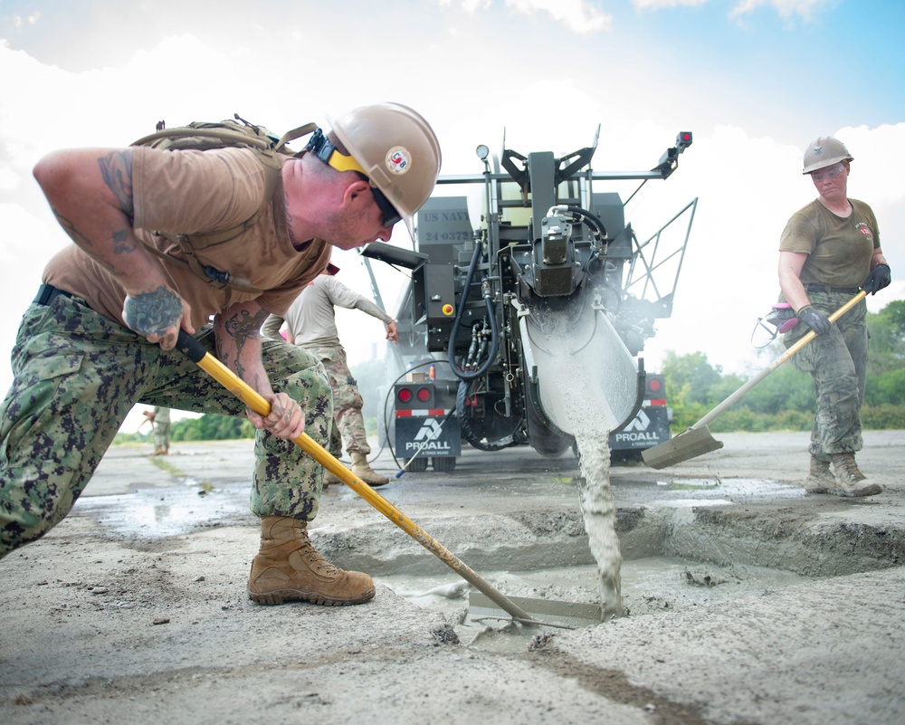 NMCB 133 Conducts Homeport Operations