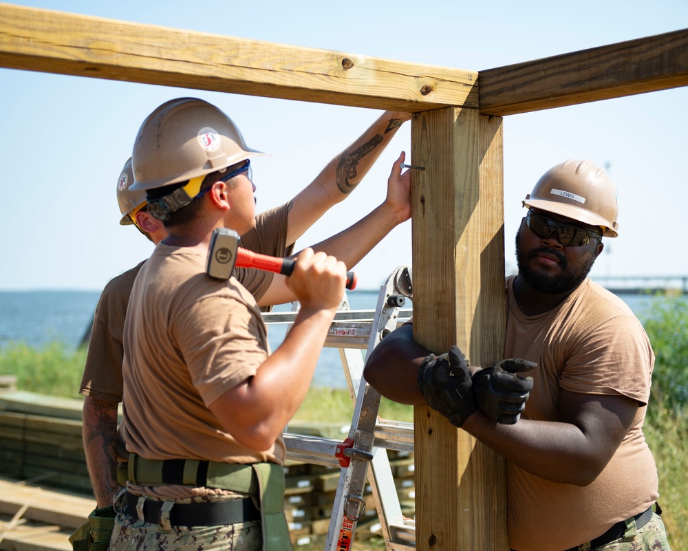 NMCB 133 Conducts Homeport Operations