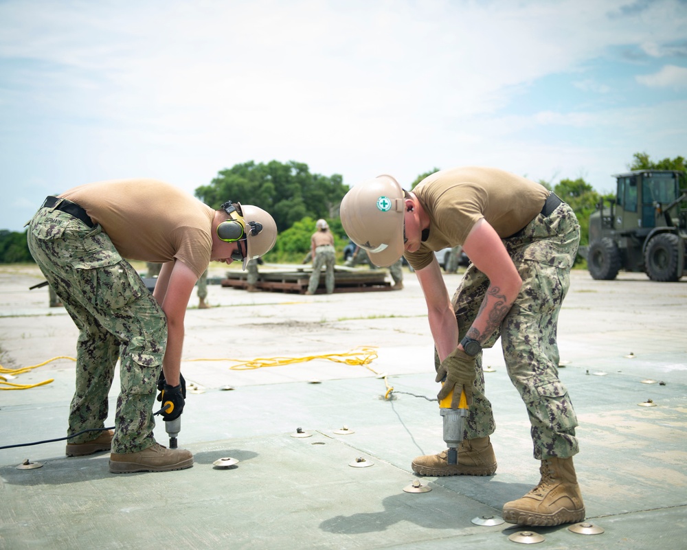 NMCB 133 Conducts Homeport Operations