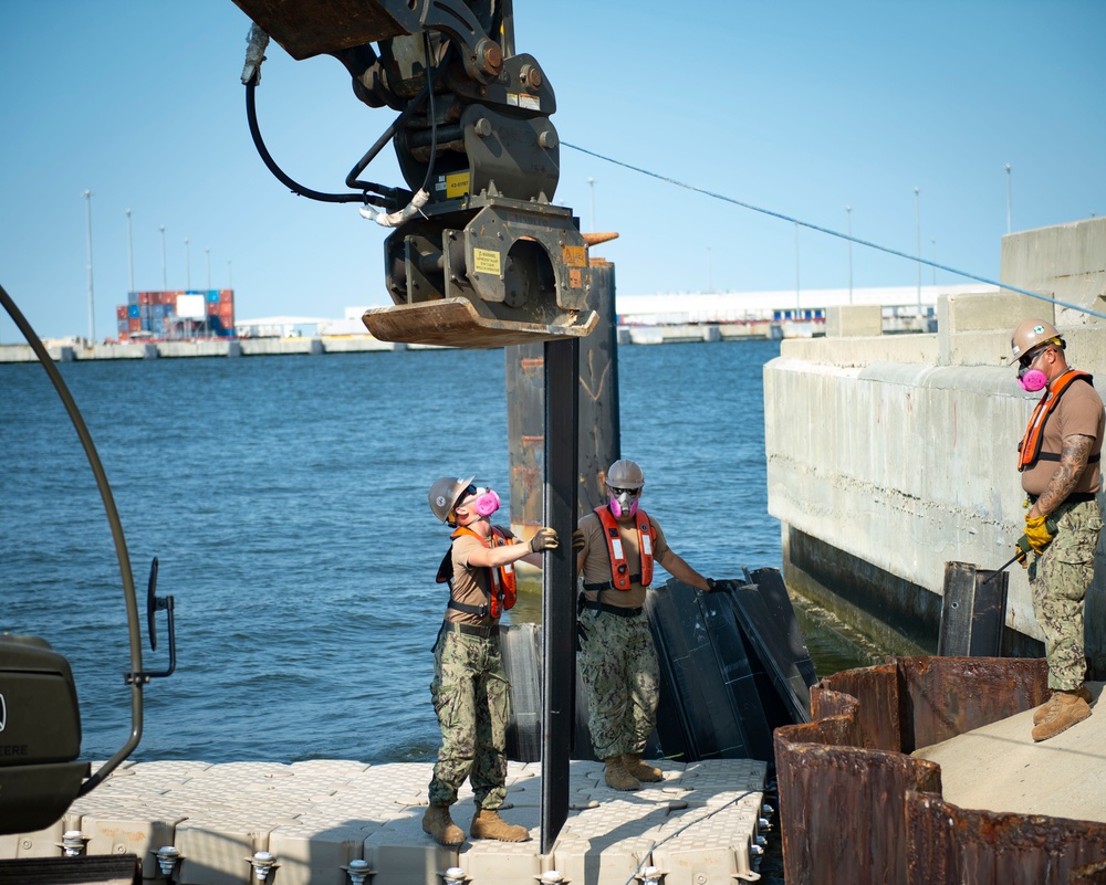 NMCB 133 Conducts Homeport Operations