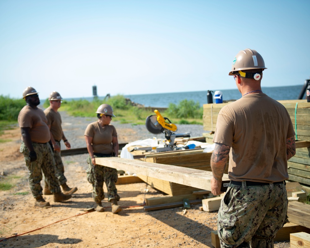 NMCB 133 Conducts Homeport Operations