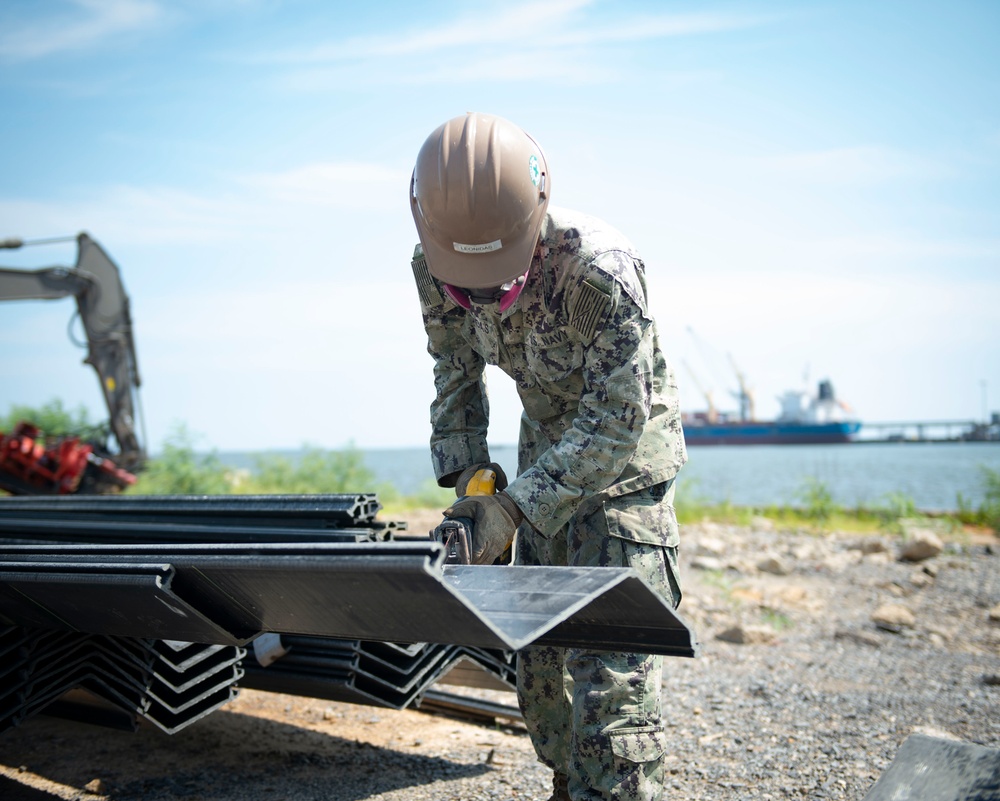 NMCB 133 Conducts Homeport Operations