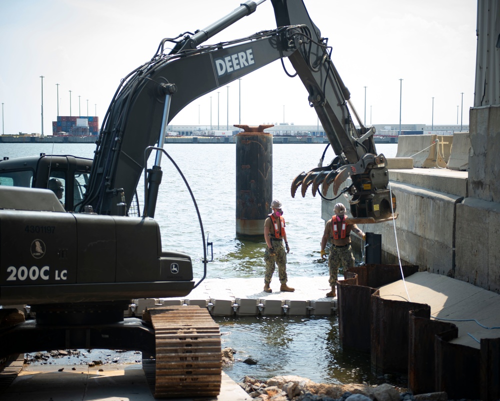 NMCB 133 Conducts Homeport Operations