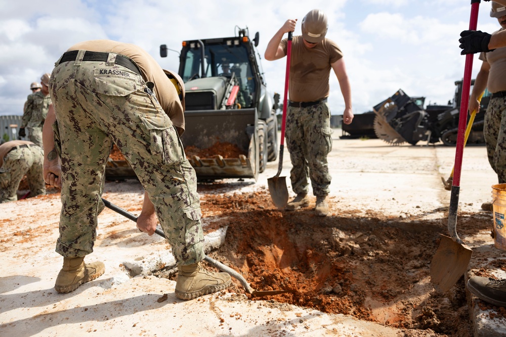 NMCB 133 Conducts Homeport Operations