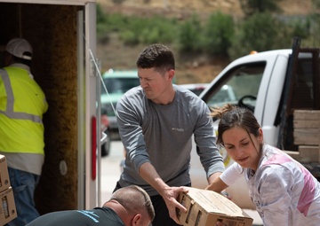 Team Holloman helps fire relief efforts