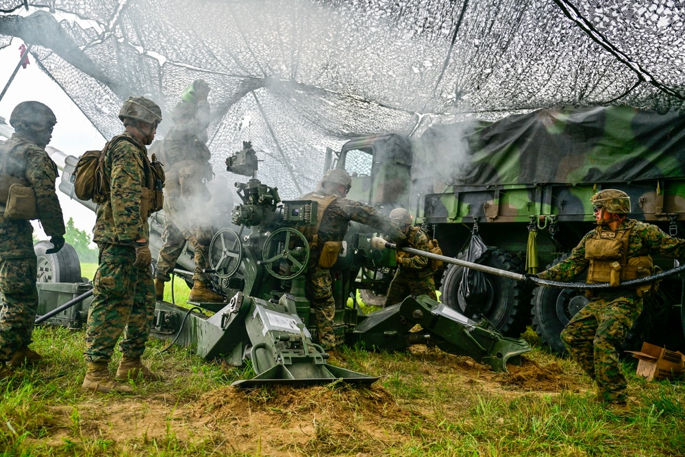 NRC DSC Richmond M777 A2 Howitzer live-firing