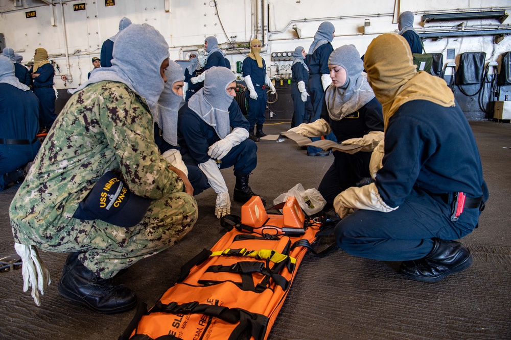 Sailors Take Part In Training