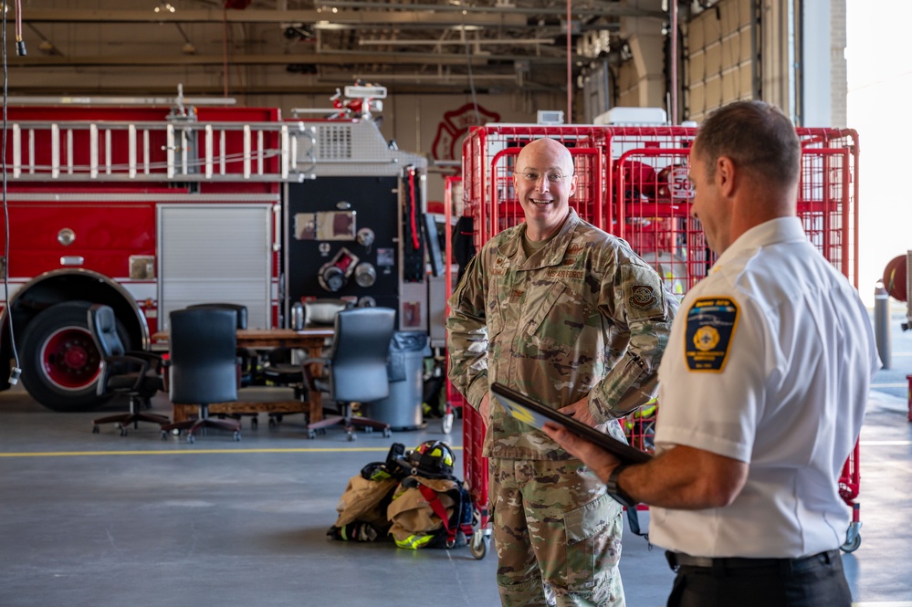 Dover AFB Fire Department wins CMSgt. Ralph E. Sanborn Fire Department OTY