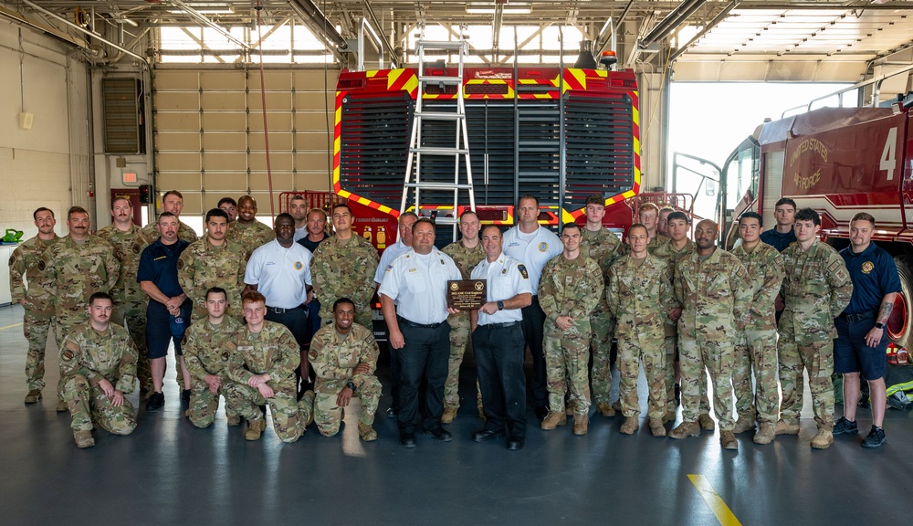 Dover AFB Fire Department wins CMSgt. Ralph E. Sanborn Fire Department OTY