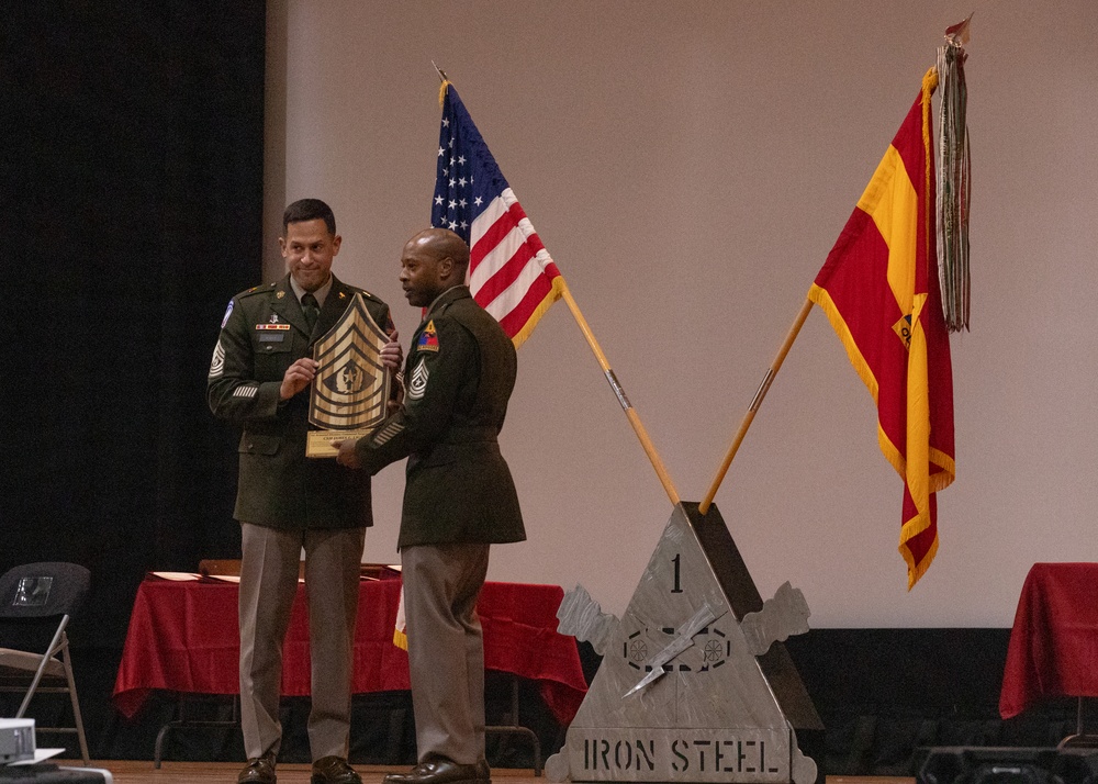 1st Armored Division Artillery hosts Noncommissioned Officer Induction Ceremony