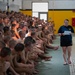Midshipmen Candidates Conduct Swim Qualification