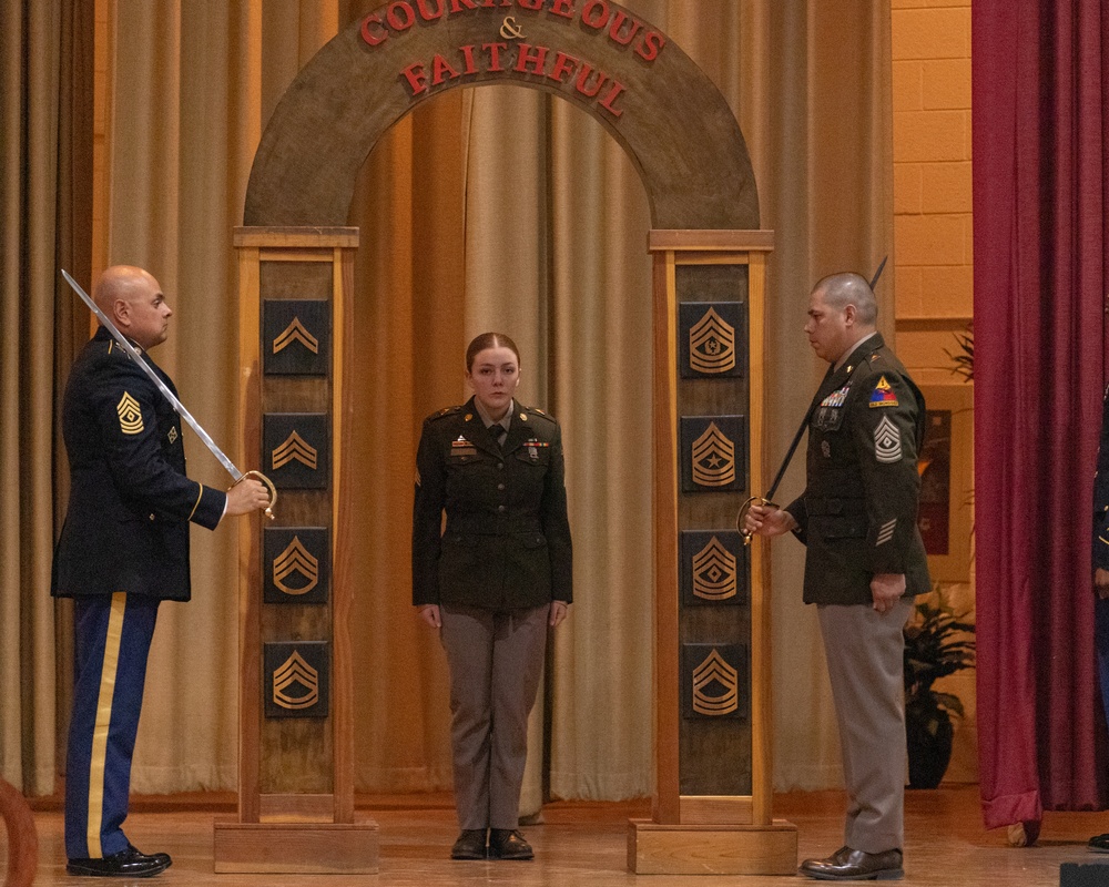 1st Armored Division Artillery hosts Noncommissioned Officer Induction Ceremony