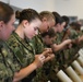 Midshipmen Candidates Conduct Small Arms Familiarization