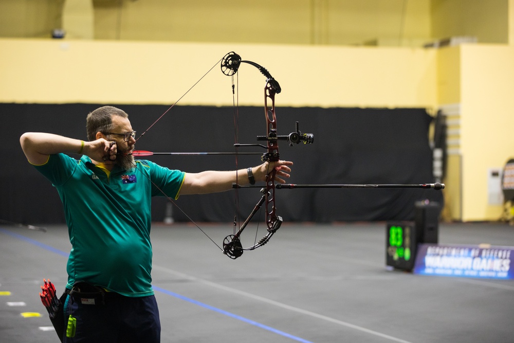 2024 DoD Warrior Games Athletes Nock, Aim, And Continue to Fly on Journeys of Recovery with Adaptive Archery