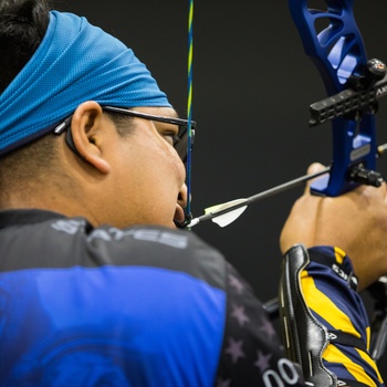 2024 DoD Warrior Games Athletes Nock, Aim, And Continue to Fly on Journeys of Recovery with Adaptive Archery