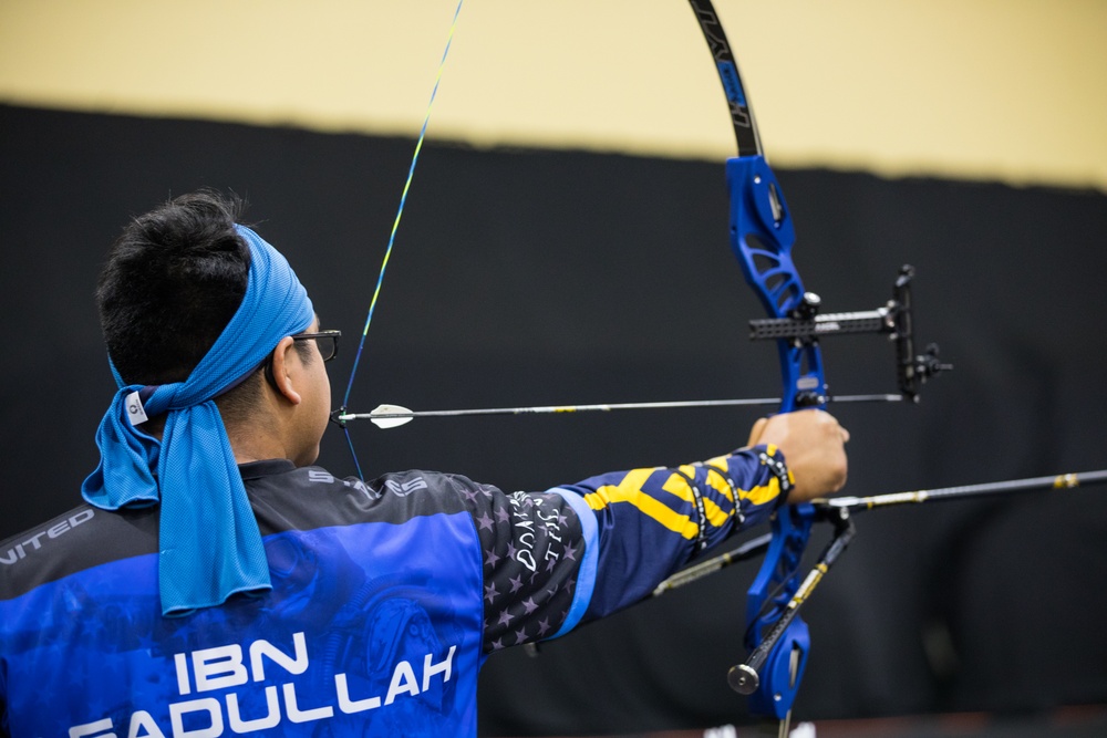 2024 DoD Warrior Games Athletes Nock, Aim, And Continue to Fly on Journeys of Recovery with Adaptive Archery