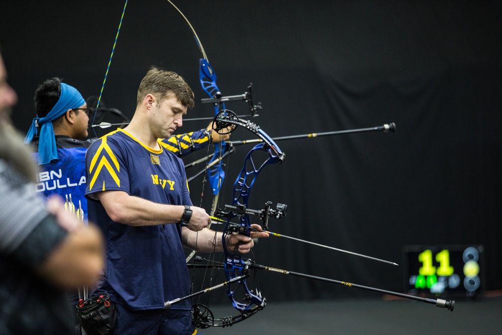 2024 DoD Warrior Games Athletes Nock, Aim, And Continue to Fly on Journeys of Recovery with Adaptive Archery