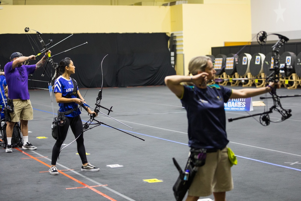 2024 DoD Warrior Games Athletes Nock, Aim, And Continue to Fly on Journeys of Recovery with Adaptive Archery