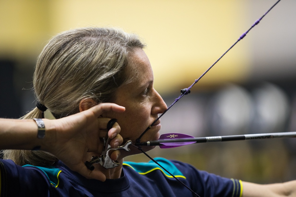 2024 DoD Warrior Games Athletes Nock, Aim, And Continue to Fly on Journeys of Recovery with Adaptive Archery