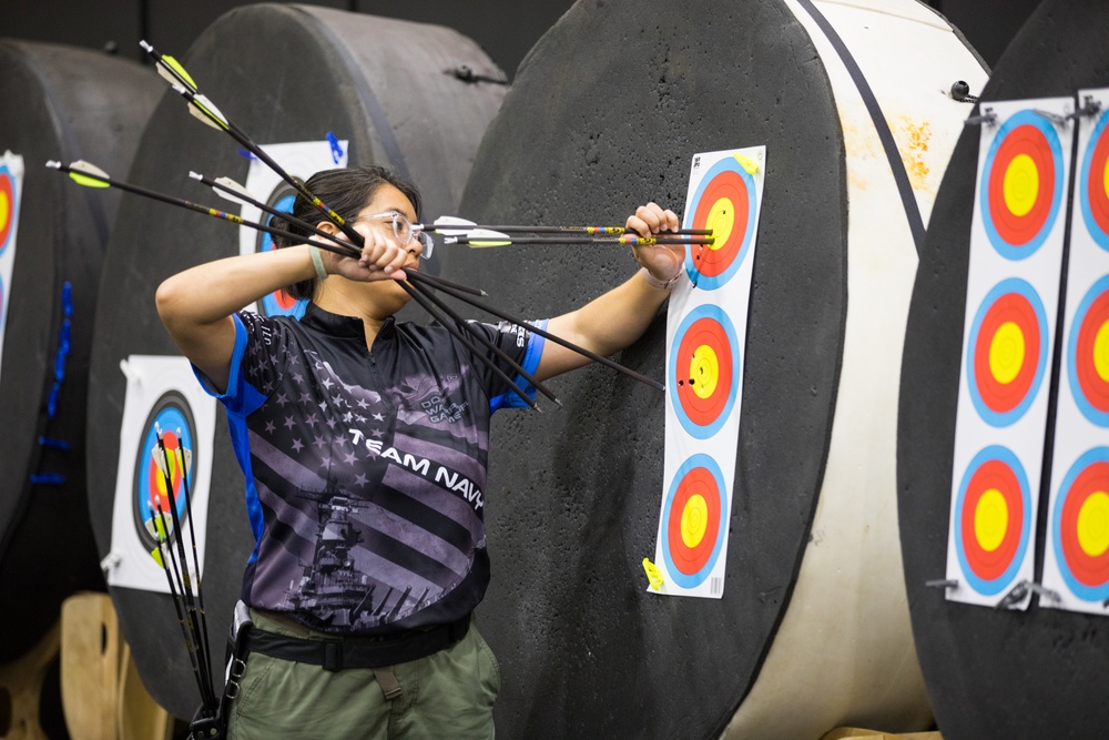 DVIDS - Images - 2024 DoD Warrior Games Athletes Nock, Aim, And ...