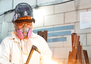 Honolulu Community College Staff Visit Apprentices at Pearl Harbor