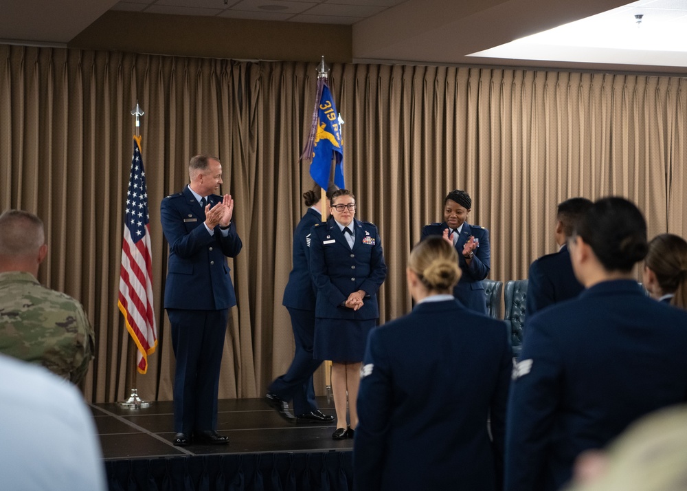 319th Comptroller Squadron Change of Command