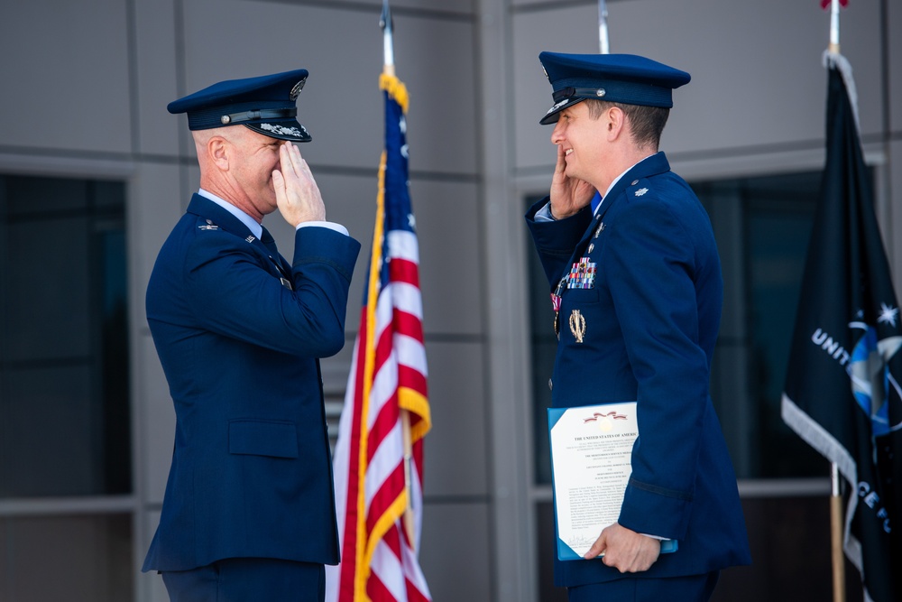 2nd Space Operations Squadron Change of Command