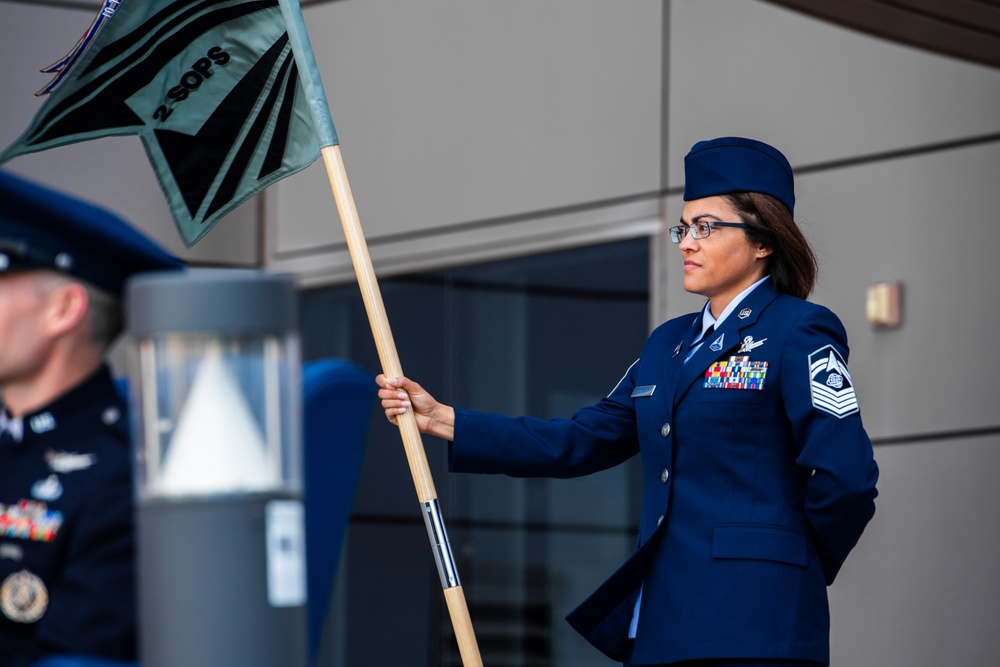 2nd Space Operations Squadron Change of Command