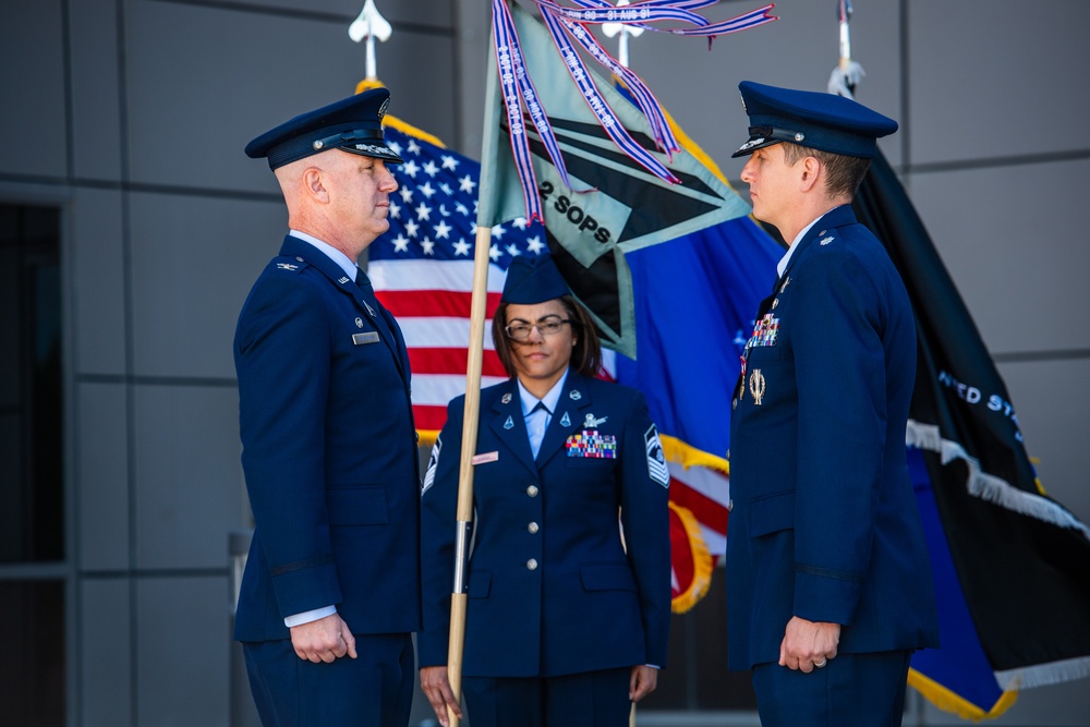 2nd Space Operations Squadron Change of Command