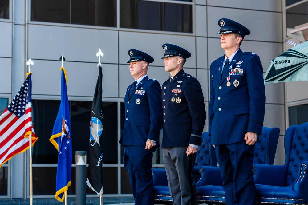 2nd Space Operations Squadron Change of Command