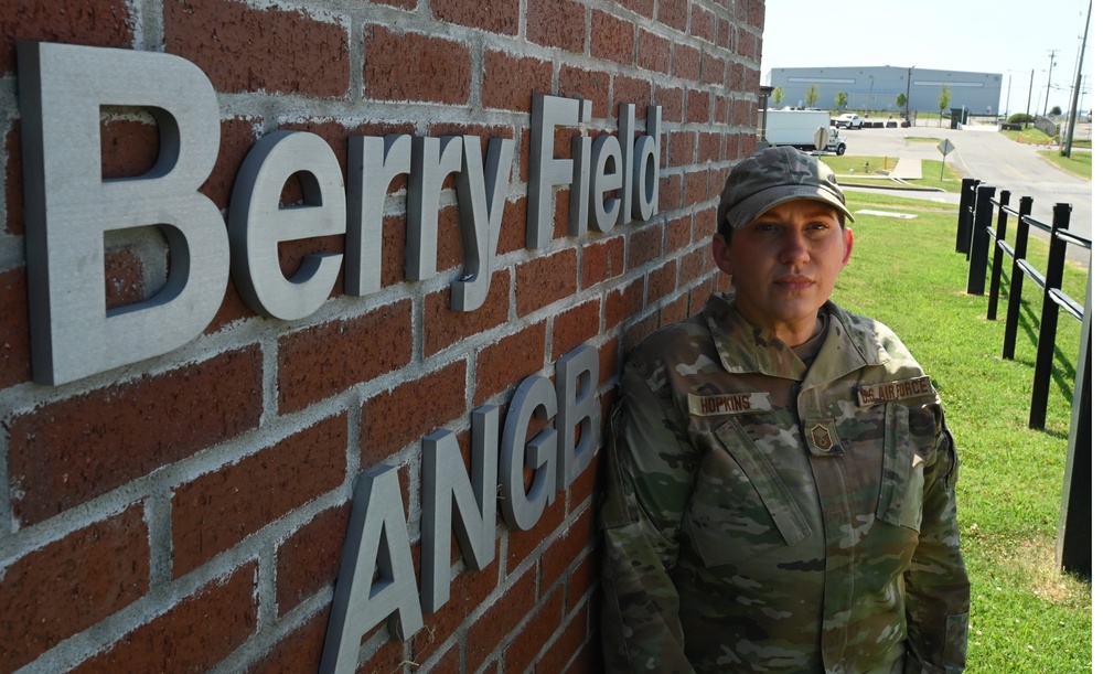 Master Sgt. Danielle Hopkins, 118th Wing Analyst