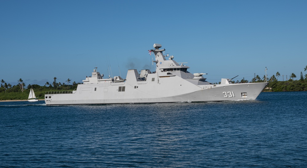 KRI Martadinata (331) Arrives at Joint Base Pearl Harbor-Hickam for RIMPAC 2024