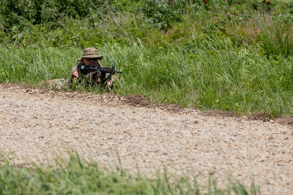 III Armored Corps Best Squad Competition 2024 Contact Lane