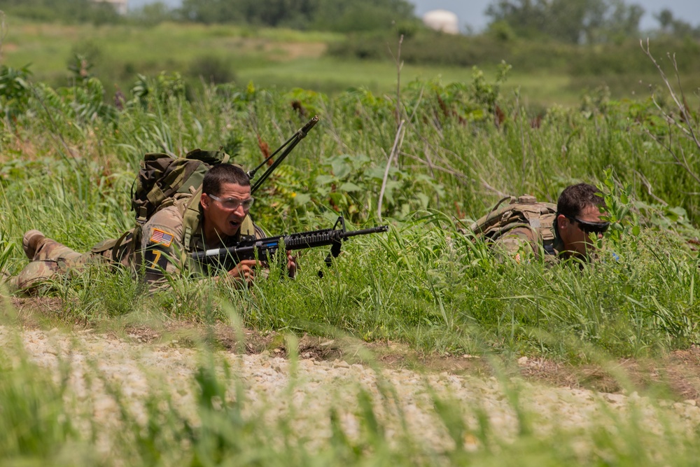 III Armored Corps Best Squad Competition 2024 Contact Lane