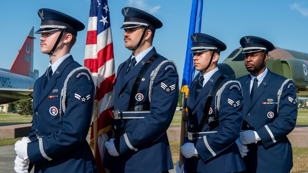 673d Mission Support Group hosts change of command ceremony