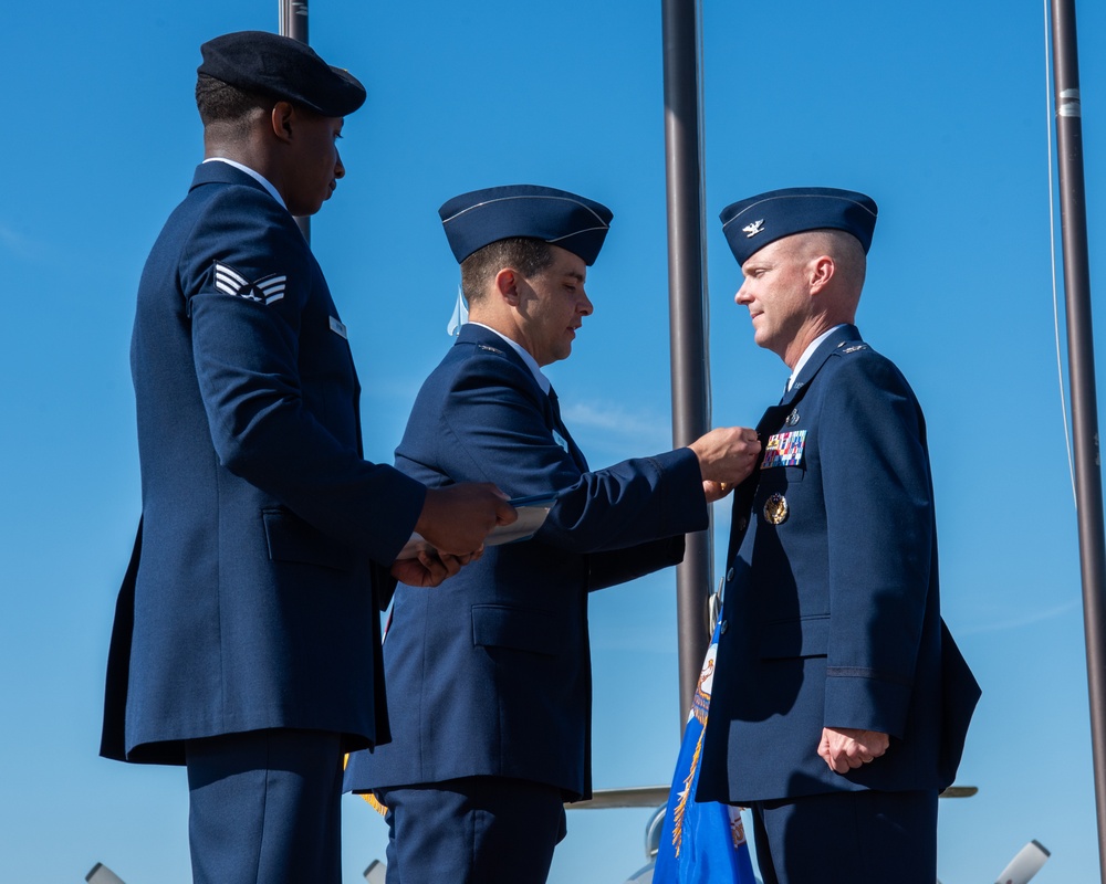 673d Mission Support Group hosts change of command ceremony