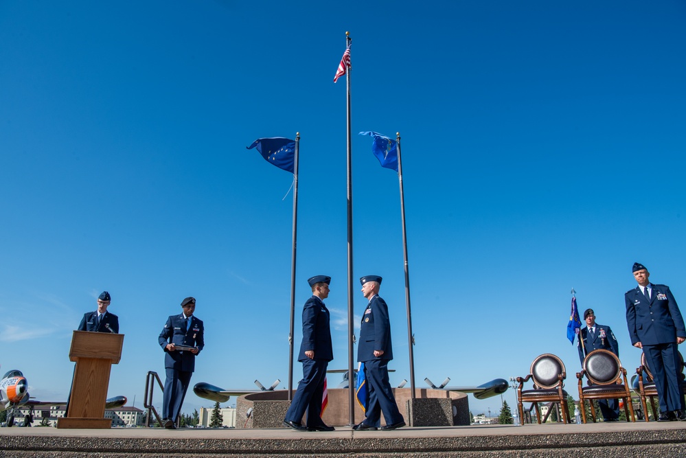 673d Mission Support Group hosts change of command ceremony