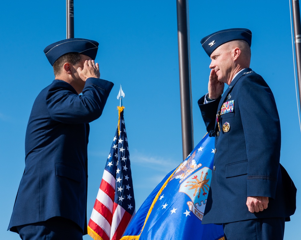 673d Mission Support Group hosts change of command ceremony