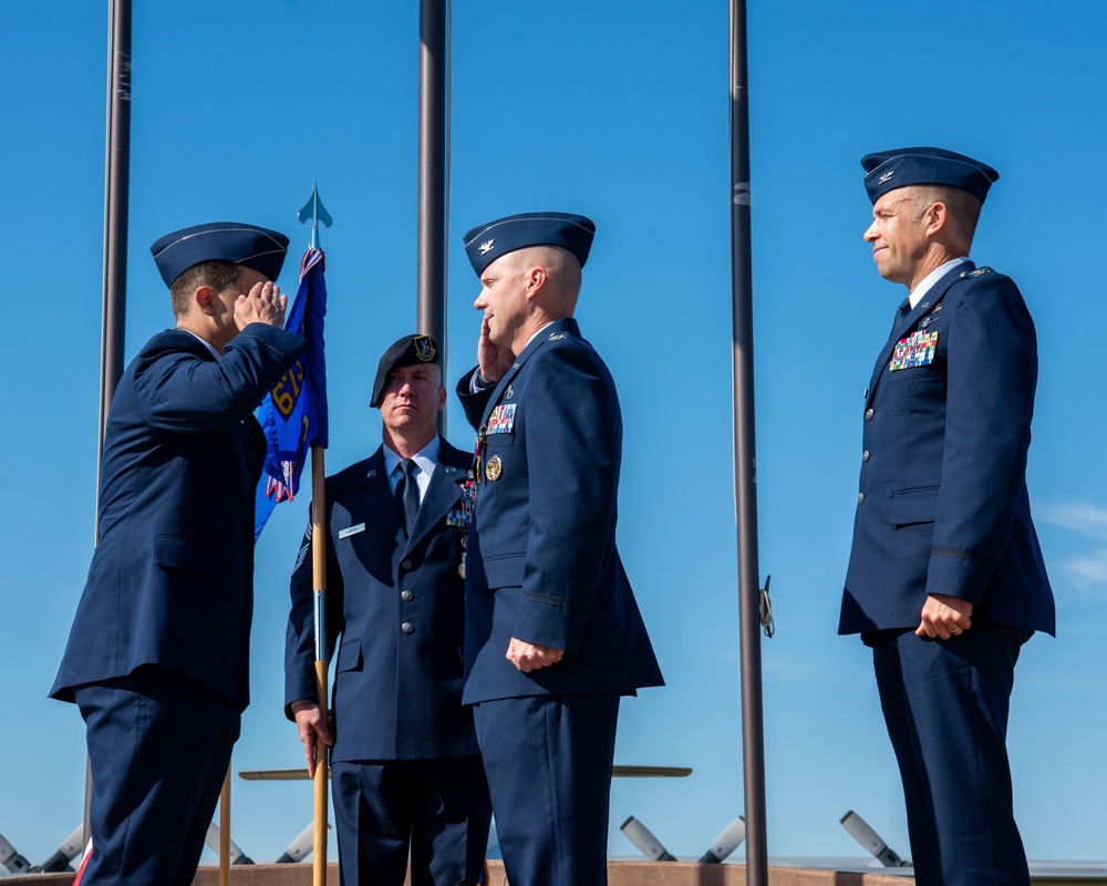 673d Mission Support Group hosts change of command ceremony