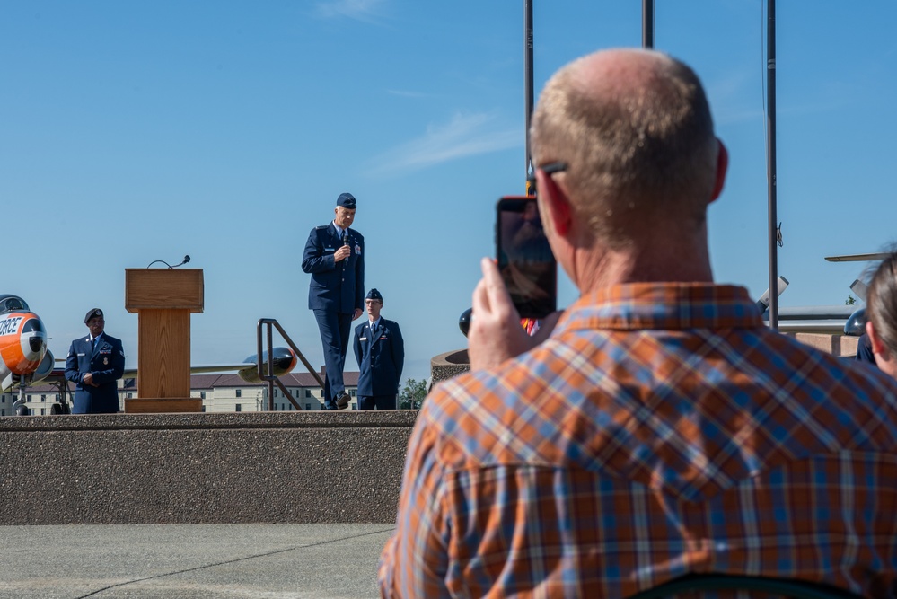 673d Mission Support Group hosts change of command ceremony