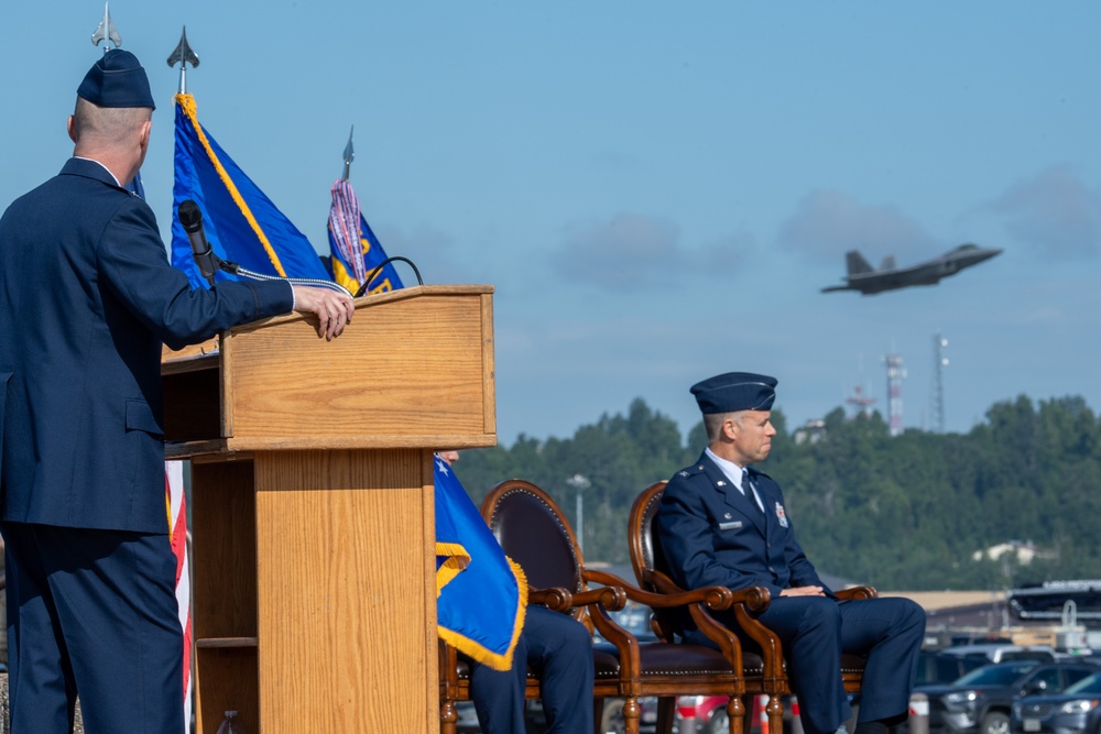 673d Mission Support Group hosts change of command ceremony