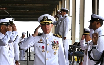 NAVSUP Fleet Logistics Center Pearl Harbor holds Change of Command ceremony