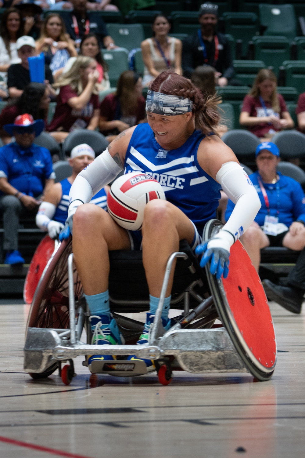 2024 Warrior Games | Wheelchair Rugby | Team Air Force | SSgt Carly James (ret)